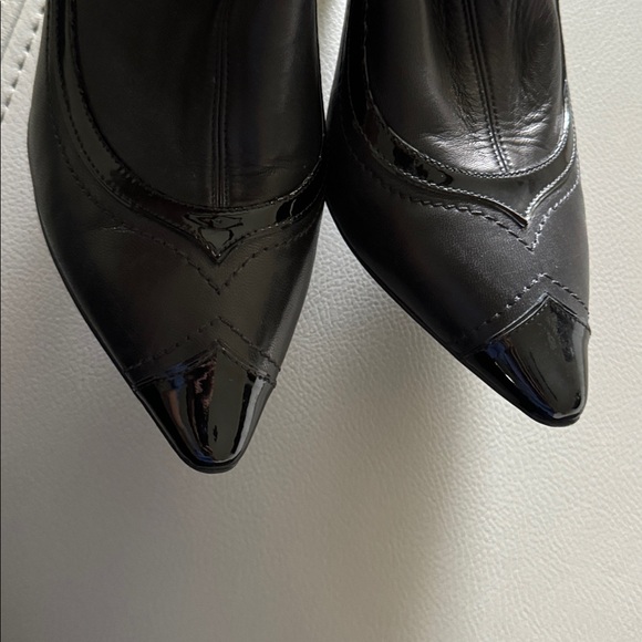 BOTTEGA VENETA Leather Sock Booties Heels 38 - Picture 11 of 12